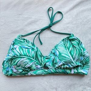 Tropical bikini top
